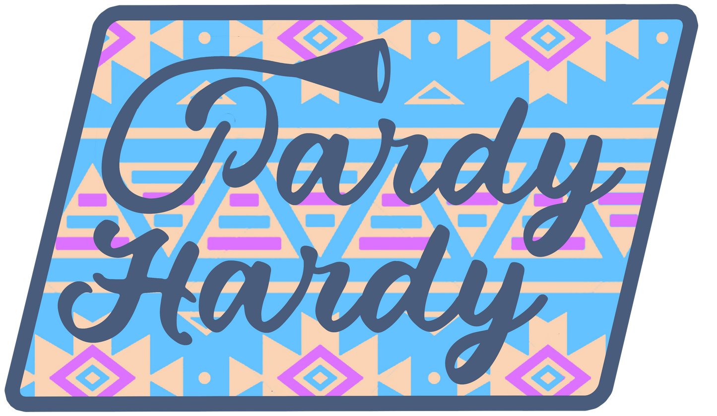 AZTEC LOGO STICKER  PARDY HARDY Pardy Hardy