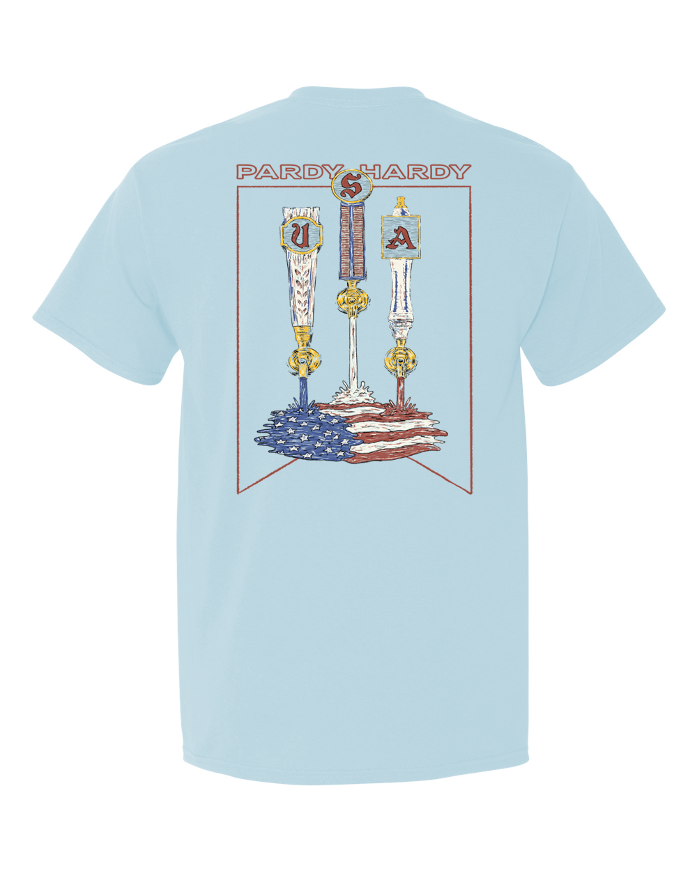 The Freedom Flows shirt is a celebration of liberty and liquid refreshment, all wrapped up in one glorious garment. This bad boy lets you celebrate freedom the way our forefathers intended: with a cold one in hand.&nbsp;