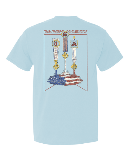 The Freedom Flows shirt is a celebration of liberty and liquid refreshment, all wrapped up in one glorious garment. This bad boy lets you celebrate freedom the way our forefathers intended: with a cold one in hand.&nbsp;